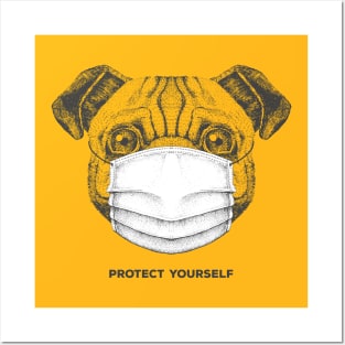 Protect Yourself ( Covid-19 Edition ) Posters and Art